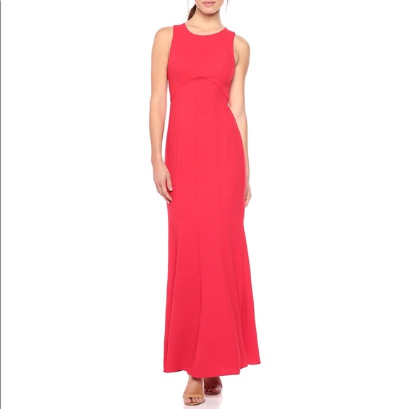 BCBGeneration Dresses & Skirts - New BCBG Women fit flare maxi red prom dress Sz 4